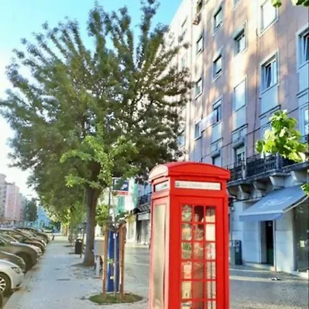 Ola ! Central Lightning Quiet View Garden 10mn Airport * Lisboa
