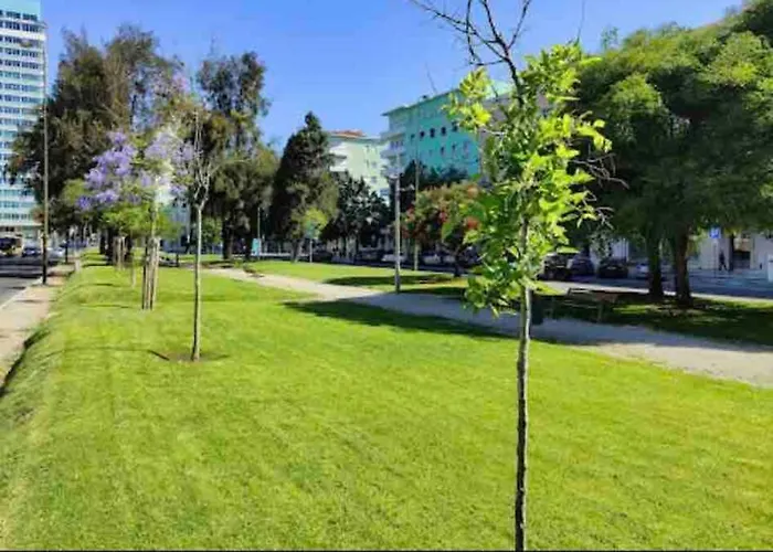 Ola ! Central Lightning Quiet View Garden 10mn Airport 公寓